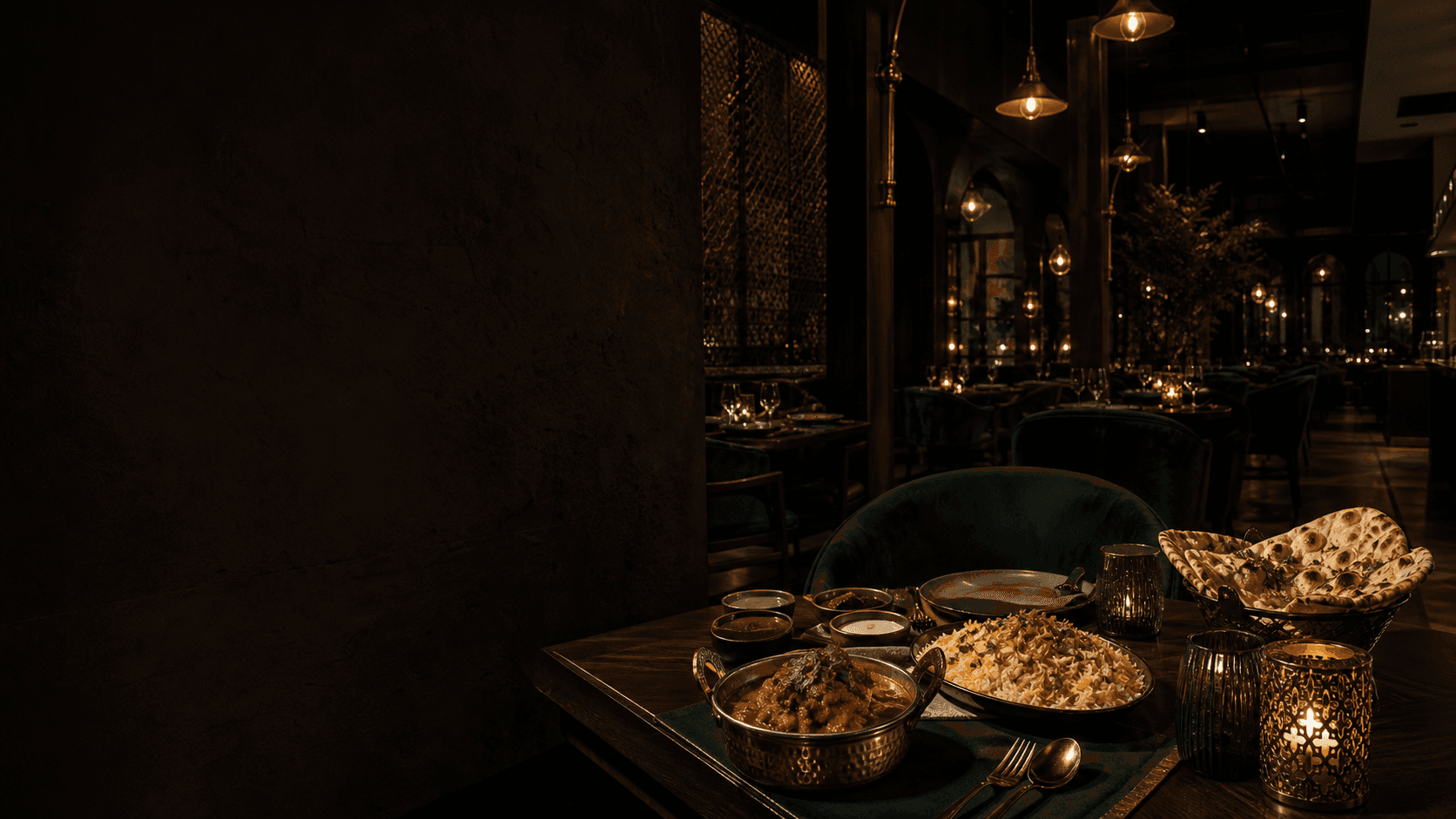 Nawabi Bites dining room